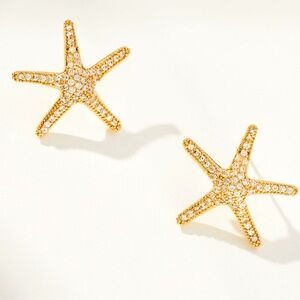 NWT starfish post earrings